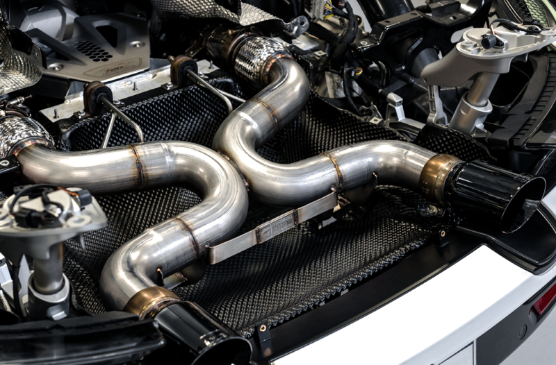 AWE Tuning McLaren 720S Performance Exhaust - Diamond Black Tips