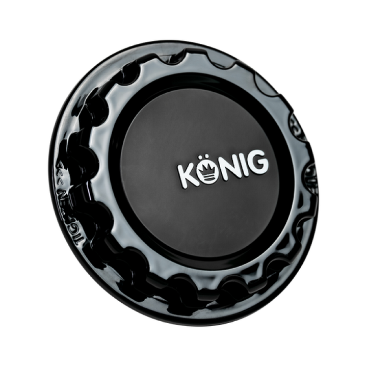 Konig MRK1 Gloss Black Gear Cap w/ Logo