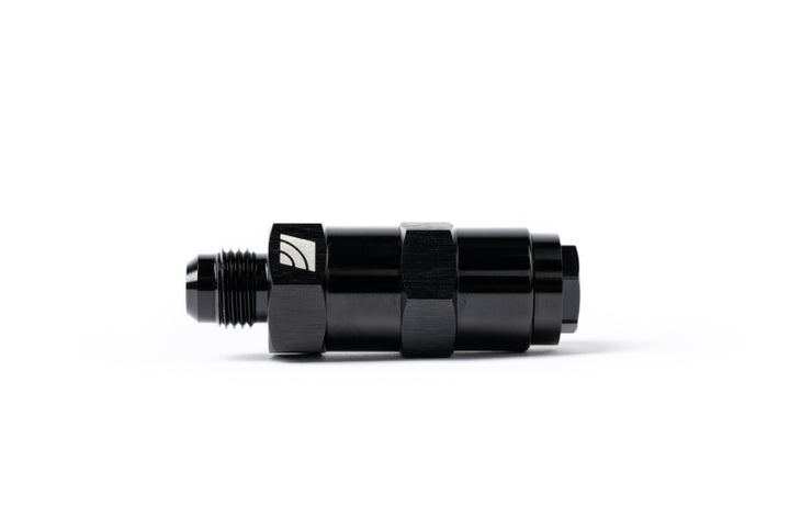 AMS Performance 5/16 Quick Connect to -6AN Inline Fuel Pulsation Damper