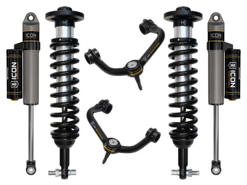 ICON 2021+ Ford F150 4WD 0-2.75in Stage 3 Suspension System w/ Tubular UCA