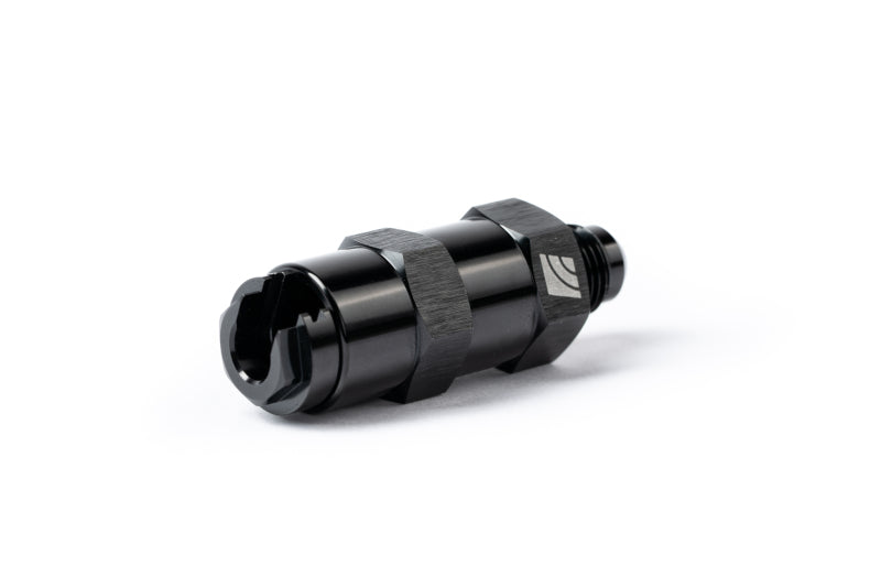 AMS Performance 5/16 Quick Connect to -6AN Inline Fuel Pulsation Damper
