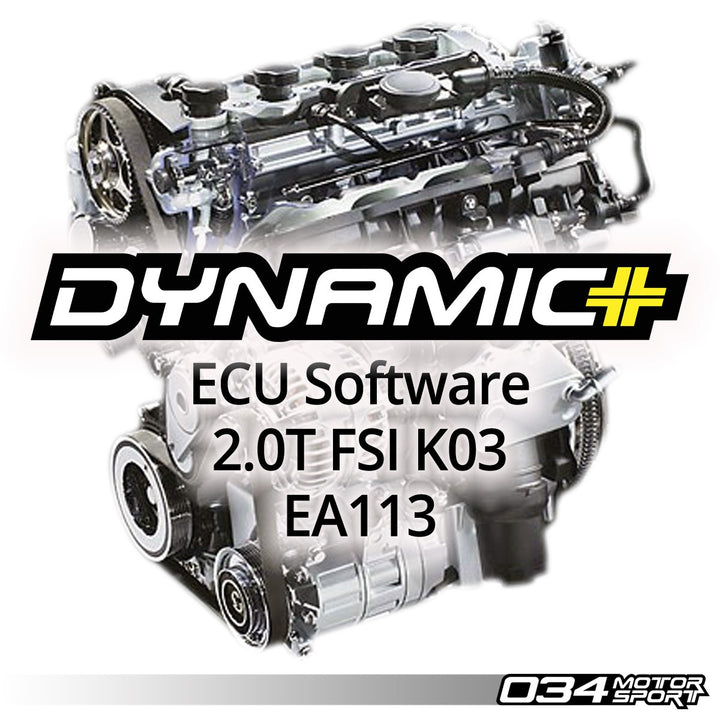 034MOTORSPORT 2.0T FSI PERFORMANCE SOFTWARE, MKV VOLKSWAGEN & 8J/8P AUDI