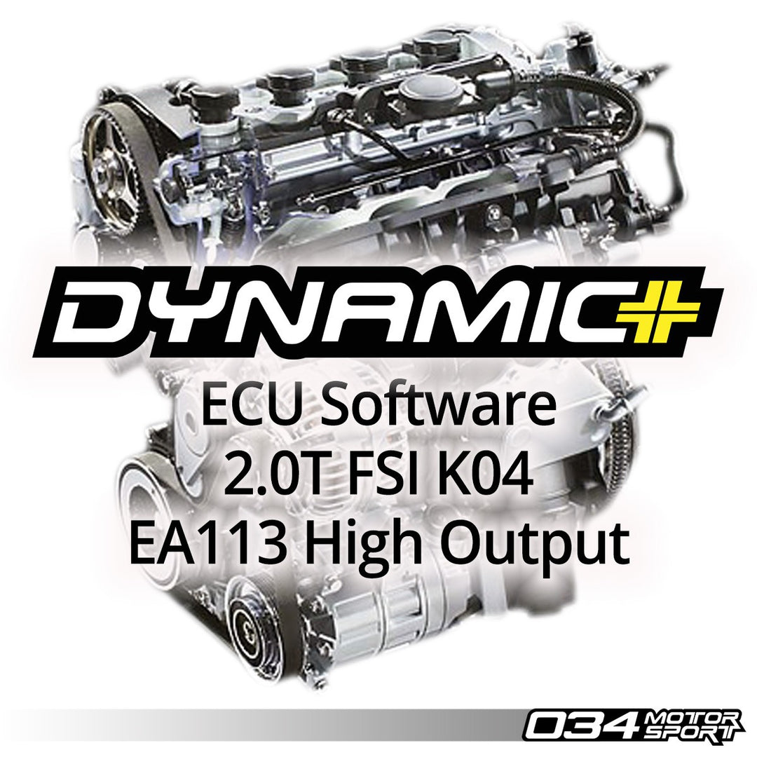 034MOTORSPORT 2.0T FSI PERFORMANCE SOFTWARE, 8J AUDI TTS & MKVI VOLKSWAGEN GOLF R