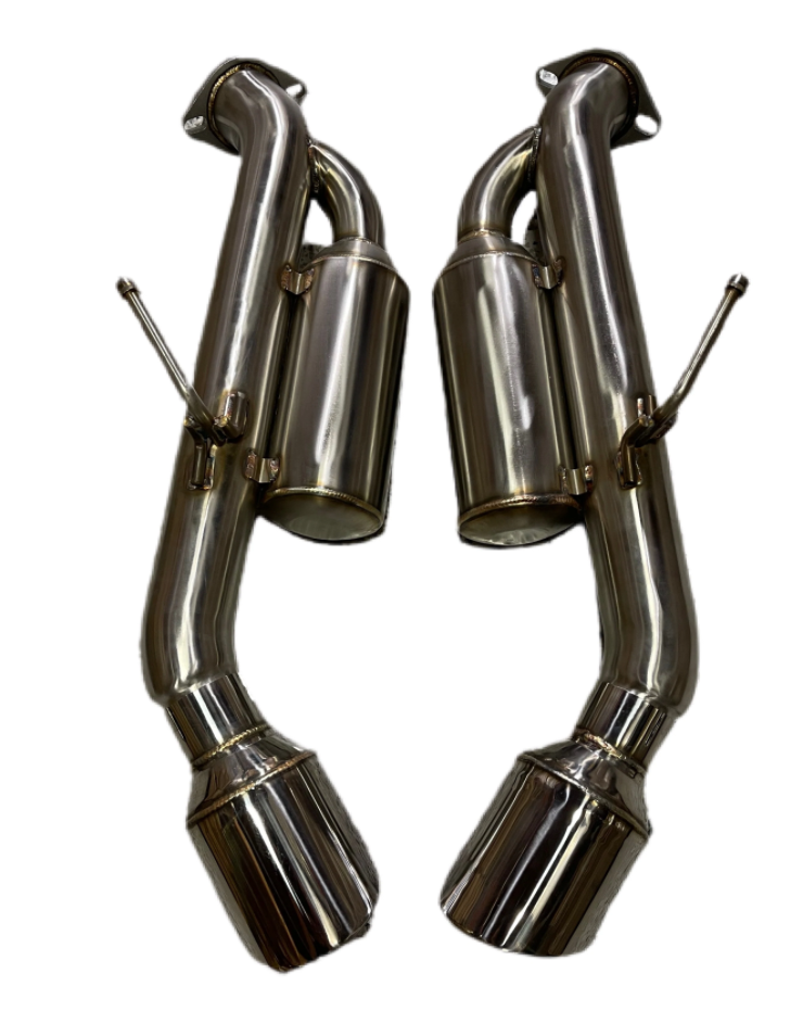 PLM Infiniti Q50 Axle-Back Exhaust Helmholtz Resonated 2014+