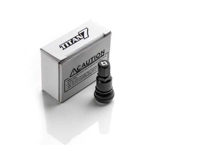 Titan 7 Straight Valve Stem - Black