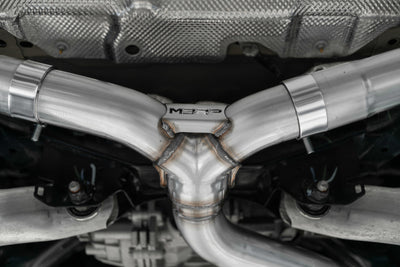 MBRP 2021+ Ford Bronco Sport (1.5L / 2.0L EcoBoost) 2.5in Res-Back Exhaust - Dual Rear - Alum. Steel