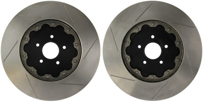 StopTech 08-13 Infiniti G37 AeroRotor Drilled Front Rotor Pair