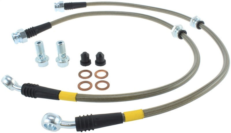 StopTech Stainless Steel Rear Brake lines for 03 MazdaSpeed Protege