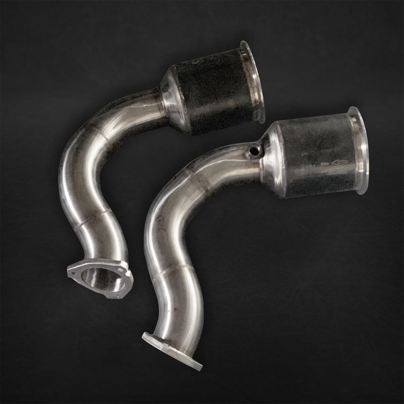 Porsche 536 Cayenne Turbo/Turbo E-Hybrid/GTS (19+) - 200 Cell Sports Cat Downpipes