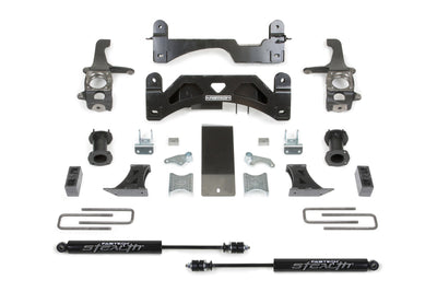 Fabtech 16-21 Toyota Tundra 2WD/4WD 6in Basic Sys w/C/O Spacers & Stealth Rr