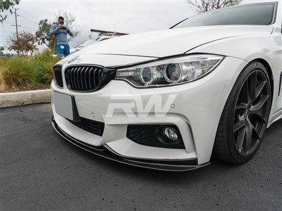 BMW F32 F33 F36 3D Style Carbon Fiber Front Lip