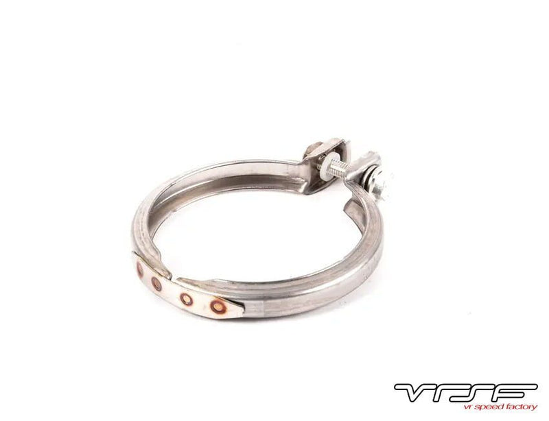 VRSF Pair (2) of 3.5" Turbo to Downpipe V-Band Clamps for BMW N54, N55, S55, N63 and S63