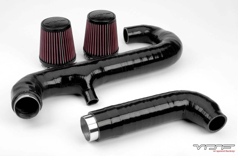 VRSF Relocated Silicone High Flow Inlet Intake Kit 1.75" N54 07-10 BMW 135i/335i