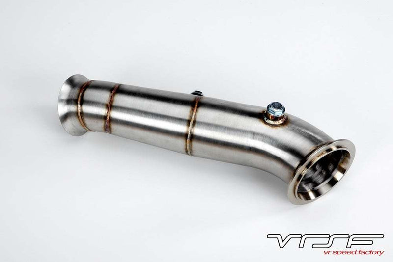 VRSF High Flow Catted Downpipe for 2015 - 2018 BMW X4 M40i & M40iX N55 F26
